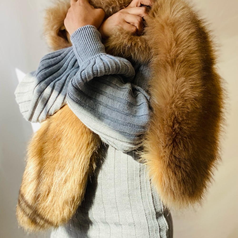 Faux Fur Collar Fur Scarf Neck Wrap